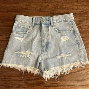 PacSun vintage high rise denim shorts!